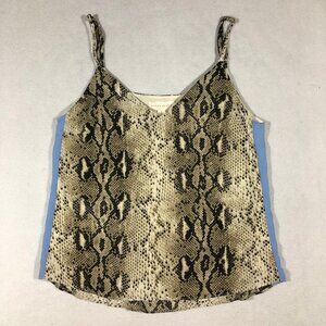 NEW Honey Punch Womens Small Snake Skin Cami Top NWT $88